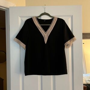 SHEIN V-Neck Blouse